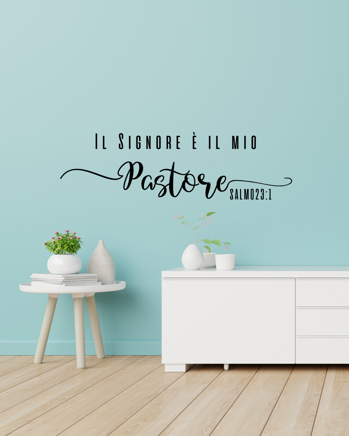 stickers adesivo da parete " Il Signore è il mio Pastore" SALMO 23:1