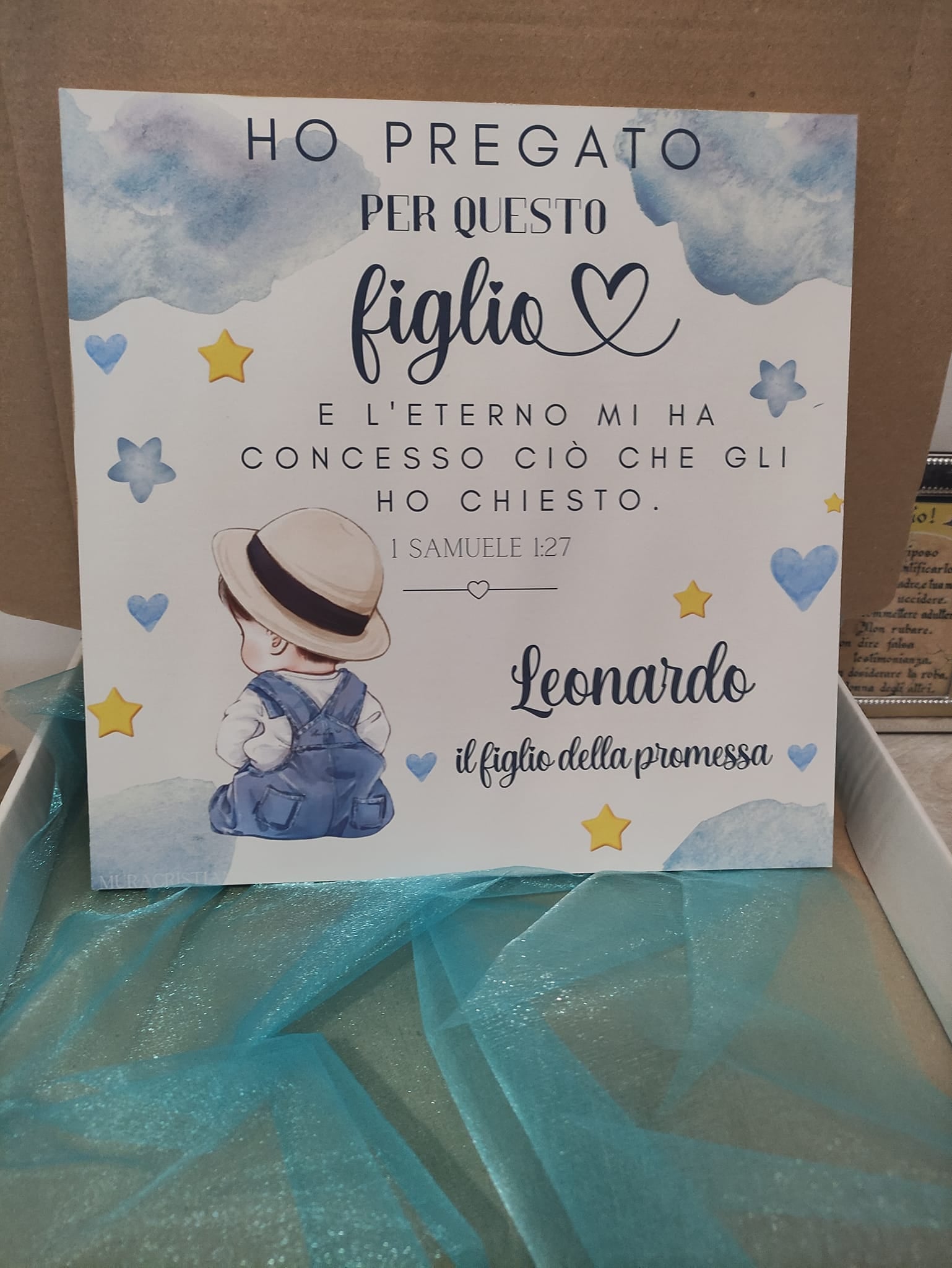 Stampa quadro in legno personalizzato 